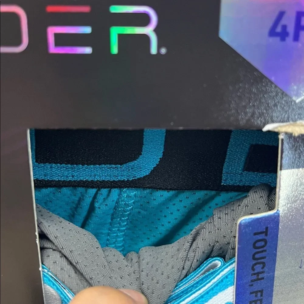 New - Spyder Nylon-Mesh Boxer Briefs in size L (36-38) 4 pk